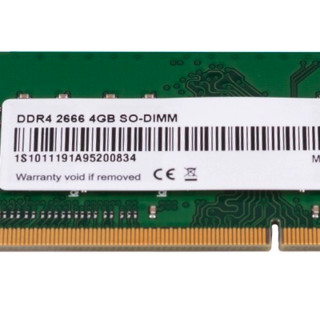 Lenovo 联想 DDR4 2666MHz 笔记本内存 普条 4GB