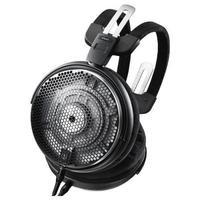 audio-technica 铁三角 ADX5000 耳罩式头戴式空气动圈有线耳机 黑色 直型