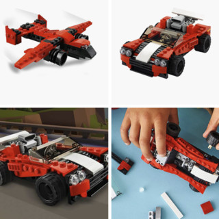 LEGO 乐高 创意百变系列 31100 跑车