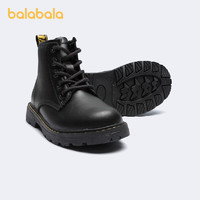 balabala 巴拉巴拉 儿童简约马丁靴