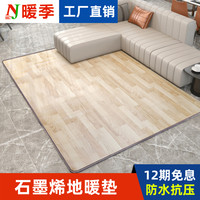 暖季石墨烯地暖垫家用客厅加热垫碳晶坐垫暖脚垫发热瑜伽垫爬爬垫