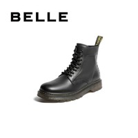 BeLLE 百丽 BELLE/百丽2020冬新牛皮革男皮马丁靴92267DD0