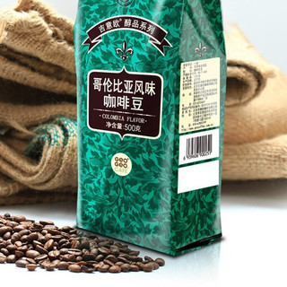 GeO GeO CAFÉ 吉意欧 醇品 哥伦比亚 中度烘焙 咖啡豆 500g