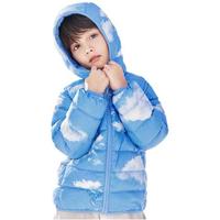 Disney baby DB141KE04 男童羽绒服 蓝天白云史迪奇 100cm