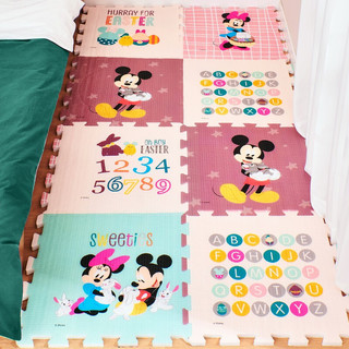 Disney 迪士尼 DP-SJ+YD-b EPE爬行垫 米妮拼接 60*60*2cm