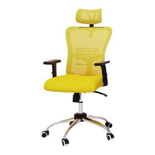 Gedeli 歌德利 轻办公系列 G19 人体工学电脑椅 柠檬黄 乳胶坐垫+钢制脚款