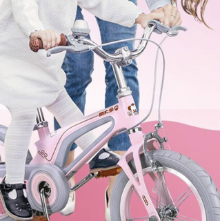 萌大圣 F800 儿童自行车 14寸 糖果粉