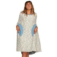 Seea 冲浪浴袍 灰波纹 均码