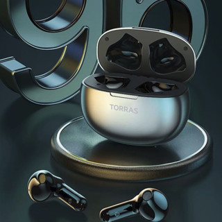 TORRAS 图拉斯 Genie10 半入耳式真无线降噪蓝牙耳机 黑色