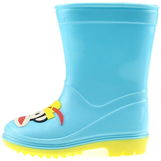 Paul Frank 大嘴猴 PF1011K 雨鞋 蓝色 30