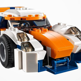 LEGO 乐高 Creator 创意百变系列 31089 日落场地赛车