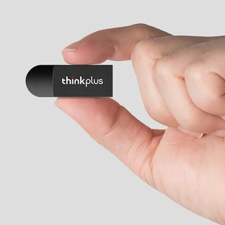 thinkplus MU222 USB 2.0 U盘 黑色 32GB USB