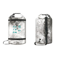 AZTRON 防水配件袋 AC-BD015 黑白配色 15L