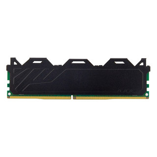 KINGBANK 金百达 黑爵系列 DDR4 2400 2400MHz 台式机内存 马甲条 黑色 8GB