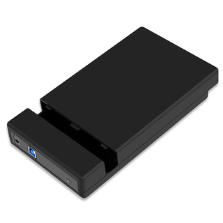 e-elei e磊 EL-31 3.5英寸 SATA移动硬盘盒 USB 3.0 Type-B 黑色
