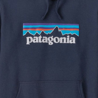 Patagonia 巴塔哥尼亚 P-6 Logo Hoody 男子运动卫衣 39622-NENA 海军蓝 M