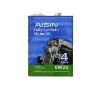 AISIN 爱信 Fully Synthetic Motor oil 0W-20 API SN级 全合成机油 4L