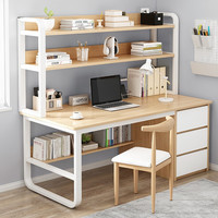 悦美妙 A11S 简约书桌 田园橡木色 140cm