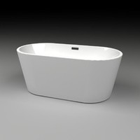 HUIDA 惠达 HD609 独立式亚克力浴缸 1.5m （包安装）