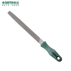 SATA 世达 8寸粗齿半圆锉 钳工木工手动工具 细齿中齿粗齿高硬度平锉刀 03932 现货