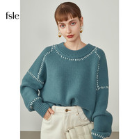 范思蓝恩 女士长袖针织衫 214509