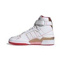 adidas ORIGINALS Forum Hi Og 中国象棋限定款 中性休闲运动鞋 H04236 白红 38