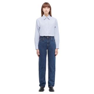 UNIQLO 优衣库 U系列 女士牛仔长裤 436663 宝蓝色 150/56A