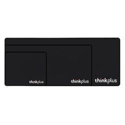 ThinkPad 思考本 联想 ThinkPad（thinklife）鼠标垫 黑色小号封边