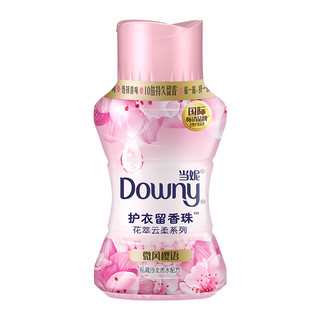 Downy 当妮 花萃云柔系列 护衣留香珠 140g*4瓶 微风樱语*2+栀风清茶+鸢尾薰香