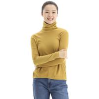 UNIQLO 优衣库 HEATTECH 女士两翻领打底衫 428327 鹅黄色 L