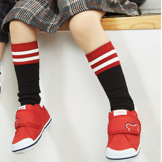 CRTARTU 卡特兔 XZ03 婴儿加绒学步鞋 1段 红色 内长14cm