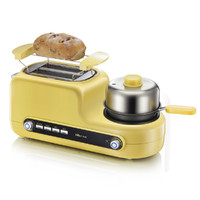 Bear 小熊 家用早餐机小型多士炉全自动吐司机多功能烤土司6档烘烤