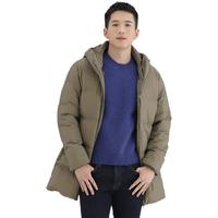 UNIQLO 优衣库 男士连帽羽绒服 429294 深米色 XS