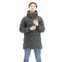 UNIQLO 优衣库 男士连帽羽绒服 429294 深绿色 XS