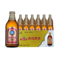TSINGTAO 青岛啤酒 小棕金 296ml*24瓶