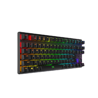 HyperX 极度未知 阿洛伊起源 87键 有线机械键盘 黑色 HyperX水轴 RGB