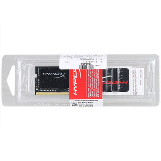 Kingston 金士顿 骇客神条系列 HX424S14IB2/8 DDR4 2400MHz 笔记本内存 马甲条 黑色 8GB