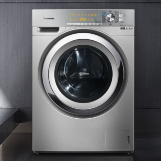 Panasonic 松下 罗密欧系列 XQG100-EG13P 冷凝式洗烘一体机 10kg 银色