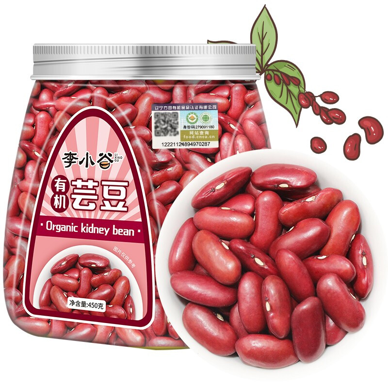 LI XIAO GU 李小谷 有机芸豆 450g