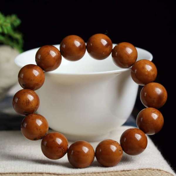 神印尼紫金鼠手串14cm金钱籽平安聚财款自带馈赠礼品佳选