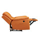 PLUS会员：QuanU 全友 102908D 电动皮沙发椅 曙光橙