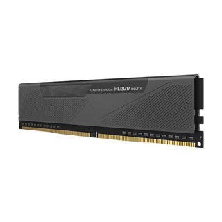 KLEVV 科赋 KD44GU880-32A160T DDR4 3200MHz 台式机内存 马甲条 黑色 4GB