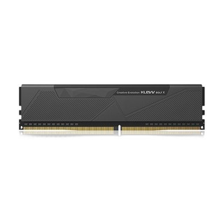 KLEVV 科赋 KD44GU880-32A160T DDR4 3200MHz 台式机内存 马甲条 黑色 4GB