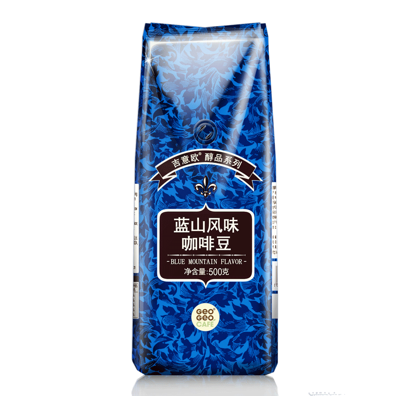 GeO GeO CAFÉ 吉意欧 蓝山 中度烘焙 咖啡豆 500g