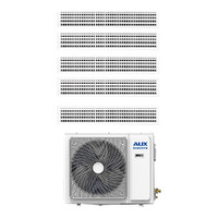 AUX 奥克斯 一拖五6匹一级变频中央空调包安装家用商用多联风管机空调