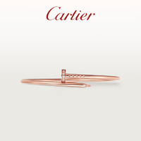 Cartier 卡地亚 JUSTE UN CLOU系列 B6065817 钉子18K玫瑰金钻石手镯