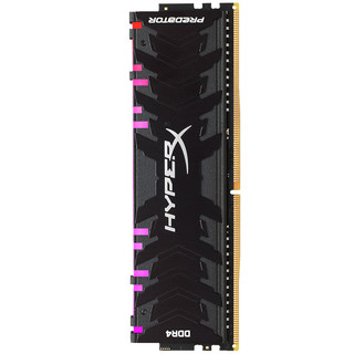 Kingston 金士顿 骇客神条系列 DDR4 3200MHz RGB 台式机内存 灯条 黑色 16GB 8GBx2 HX432C16PB3AK2/16