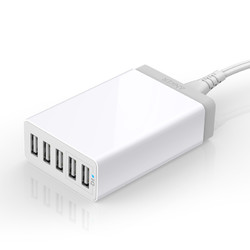 Anker 安克 多USB口多功能充电器智能快充插头适用于苹果iPhone安卓手机充电头