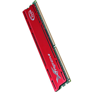 Team 十铨 DDR3 1600MHz 台式机内存 马甲条 红色 32GB 8GBx4