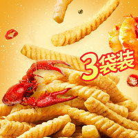 Qinqin 亲亲 小龙虾口味虾条 3味组合 80g*3包